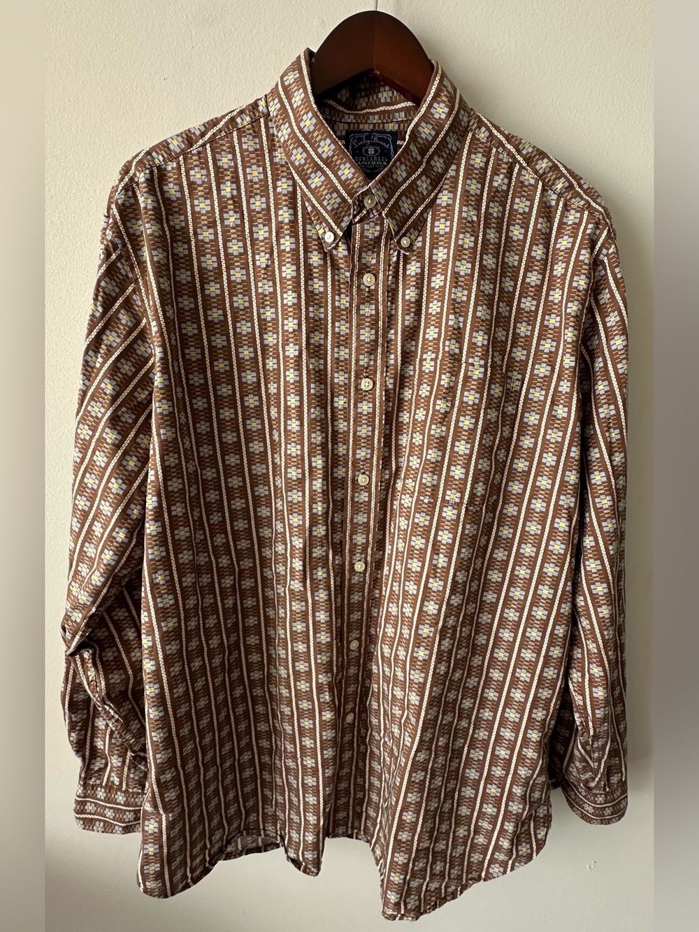 Lucky Brand XXL 100% cotton long sleeve button down shirt